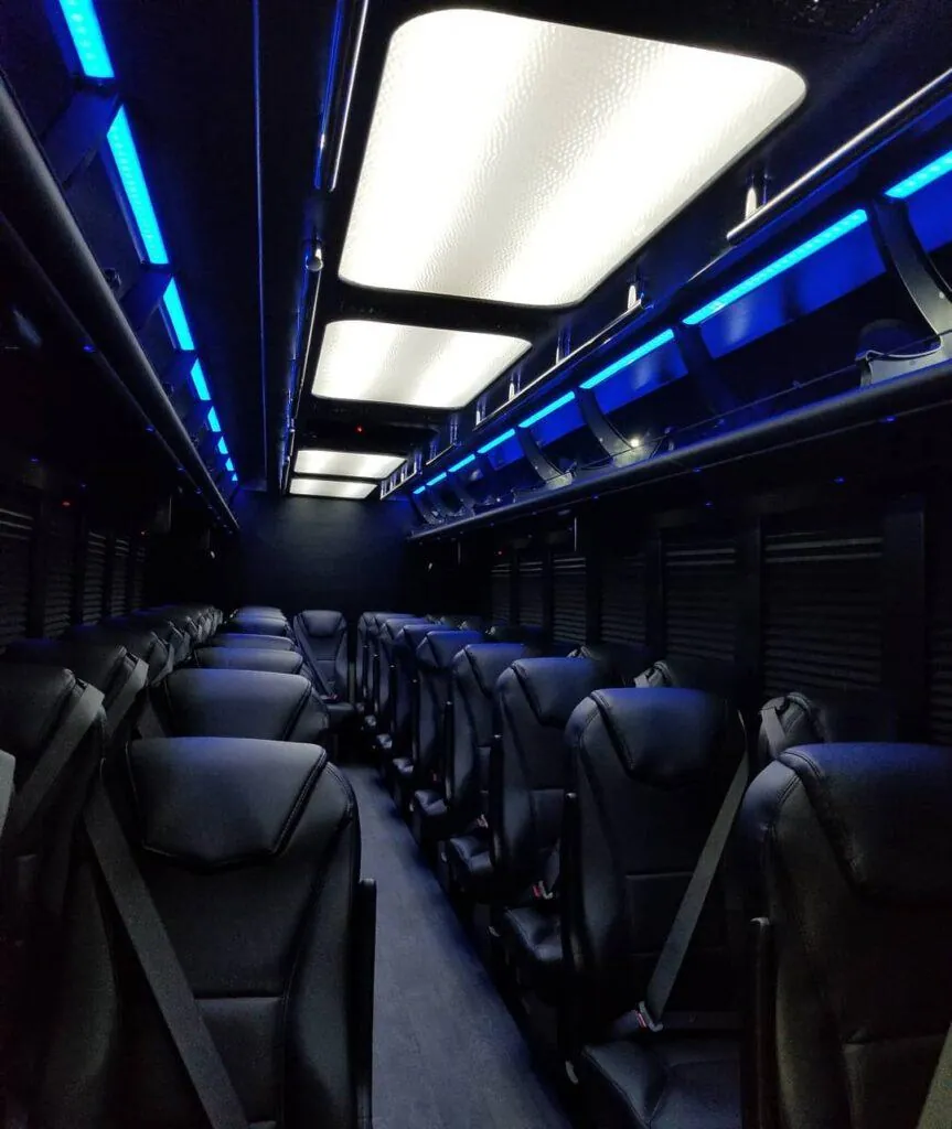 GTS Charter Transit Bus — high capacity, up to 100 passengers